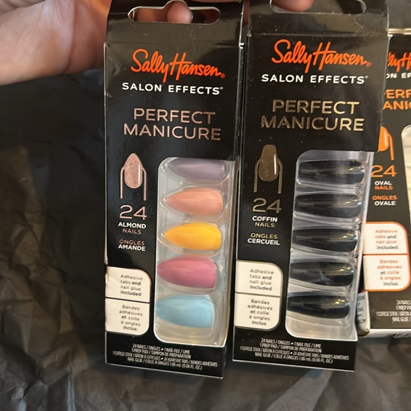 NWT Sally Hansen Perfect Manicure Press On Nails - Picture 2 of 3